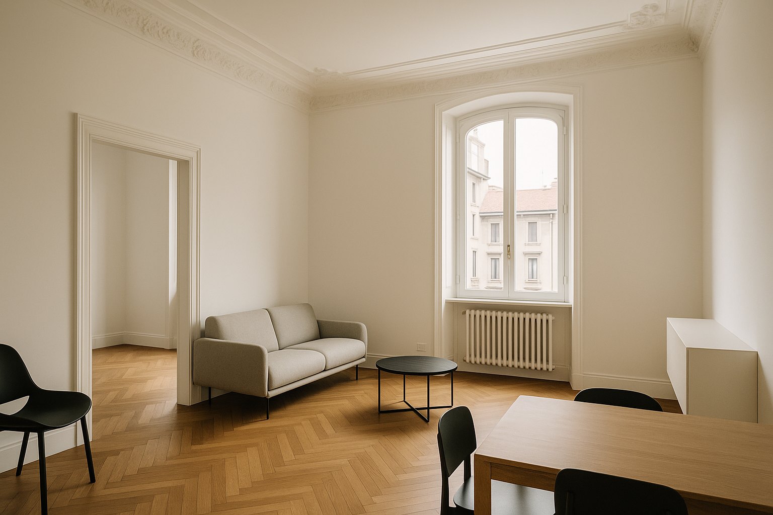 Appartamento ristrutturato a Milano
